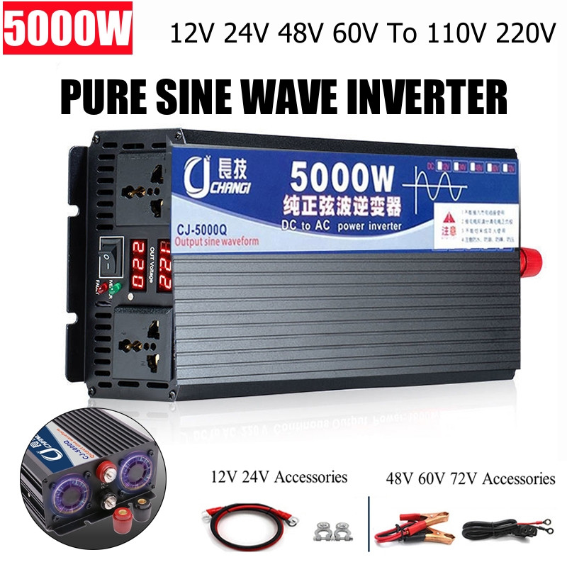 Inverter Pure Sine Wave 60Hz 120V 3000W - 4000 W/5000 W/5500 W/3000 W Reiner