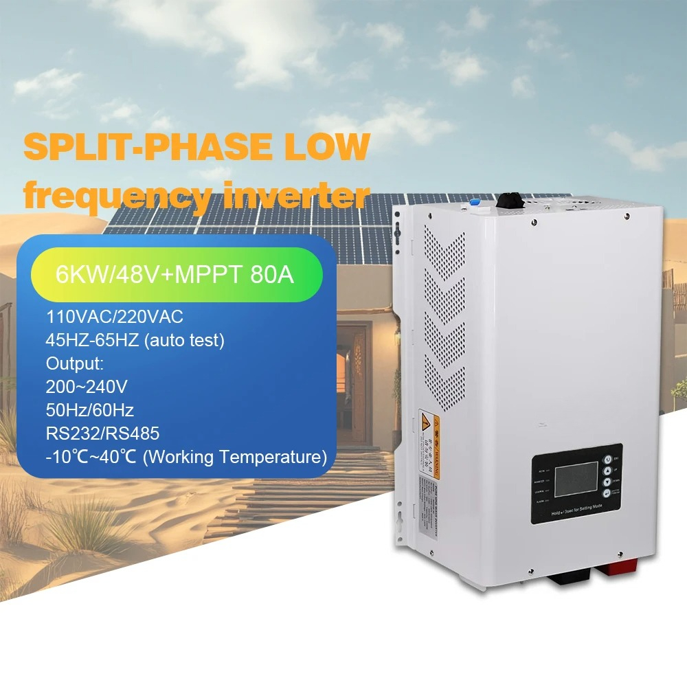 6000W Reiner Sinus-Wechselrich – Off Grid Solar Inverter 48V 6000W Bewertung und Preis