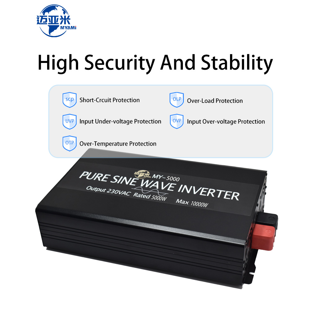 Myami neuer reiner Sinus-Wechs – Pure Sine Wave Inverter 5000W 48V 220V Bewertung und Preis