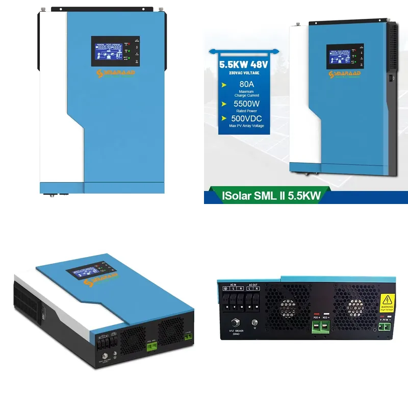 Solar-Controller 3,5KW 5,5KW H – Hybrid Solar Inverter 5.5Kw Mppt 48V Bewertung und Preis