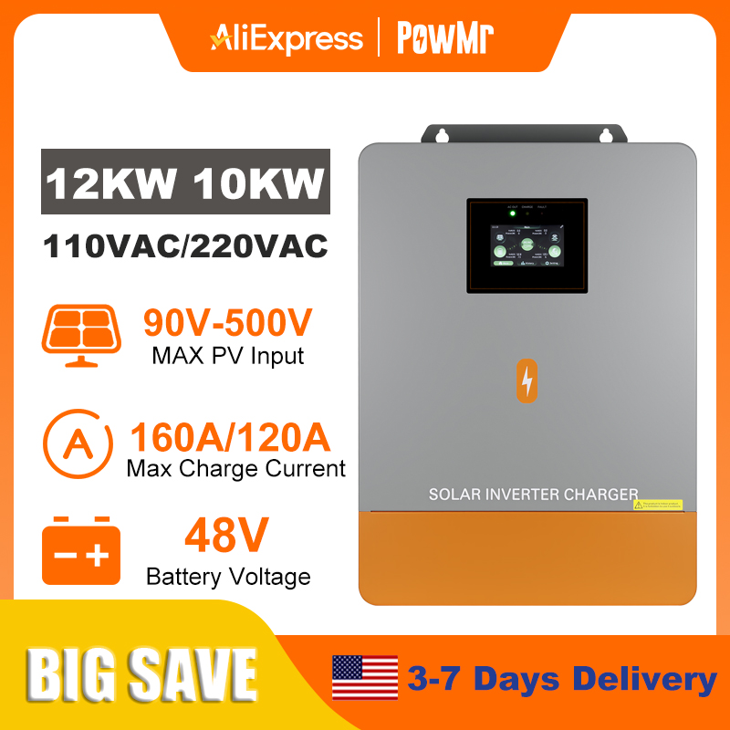 PowMr 12KW 10KW Split-Phase-We – Split Phase Inverter 10Kw 110V 220V Bewertung und Preis